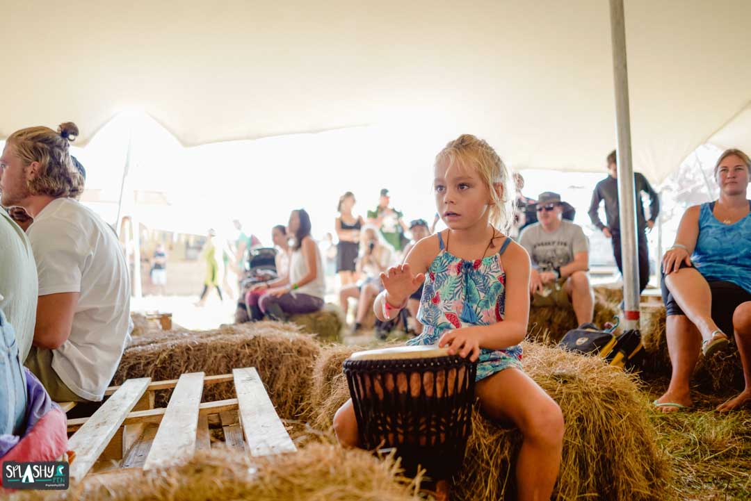 Kid Drumming