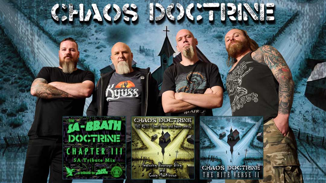 Chaos Doctrine Drops Triple Release: Black Sabbath Tribute, Remix, and New Metal Track