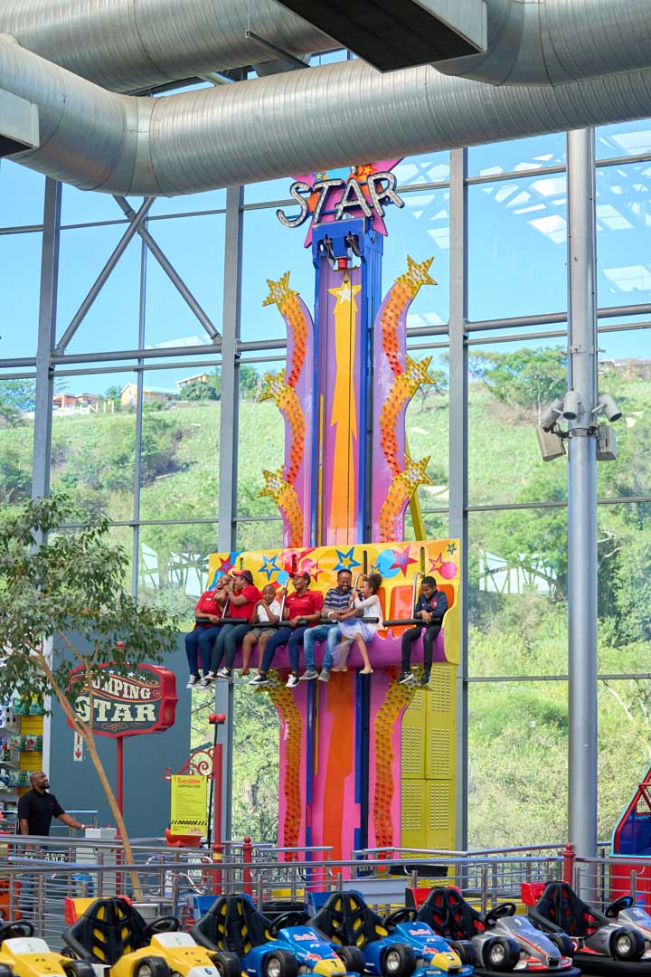 Families enjoying one of the many rides at FUNTUBBLES
