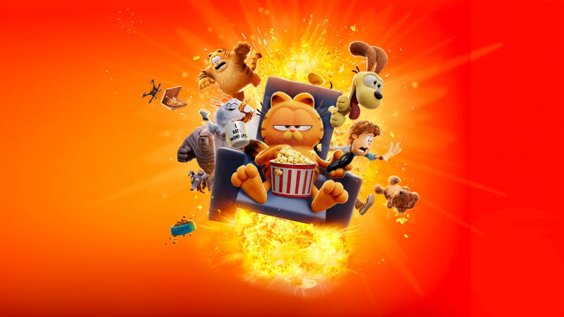 Garfield Movie 2024: Chris Pratt Takes Garfield on a Hiss-terical Adventure on DStv Box Office